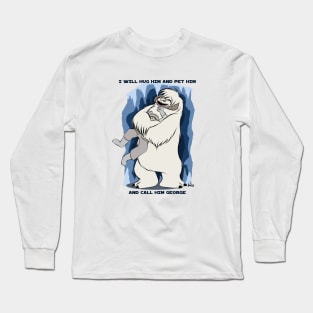 Wampa with a Wabbit Long Sleeve T-Shirt